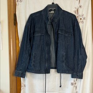 Style & Co. Indigo blue Denim utility Jacket